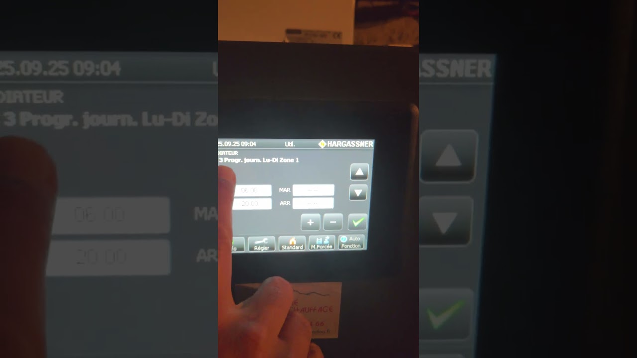 Présentation fonctionnement régulation hargassner chaudière Nano pk 