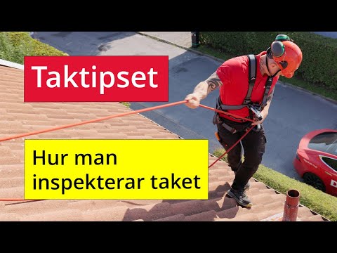 Taktips – Hur inspekterar man ett tak?