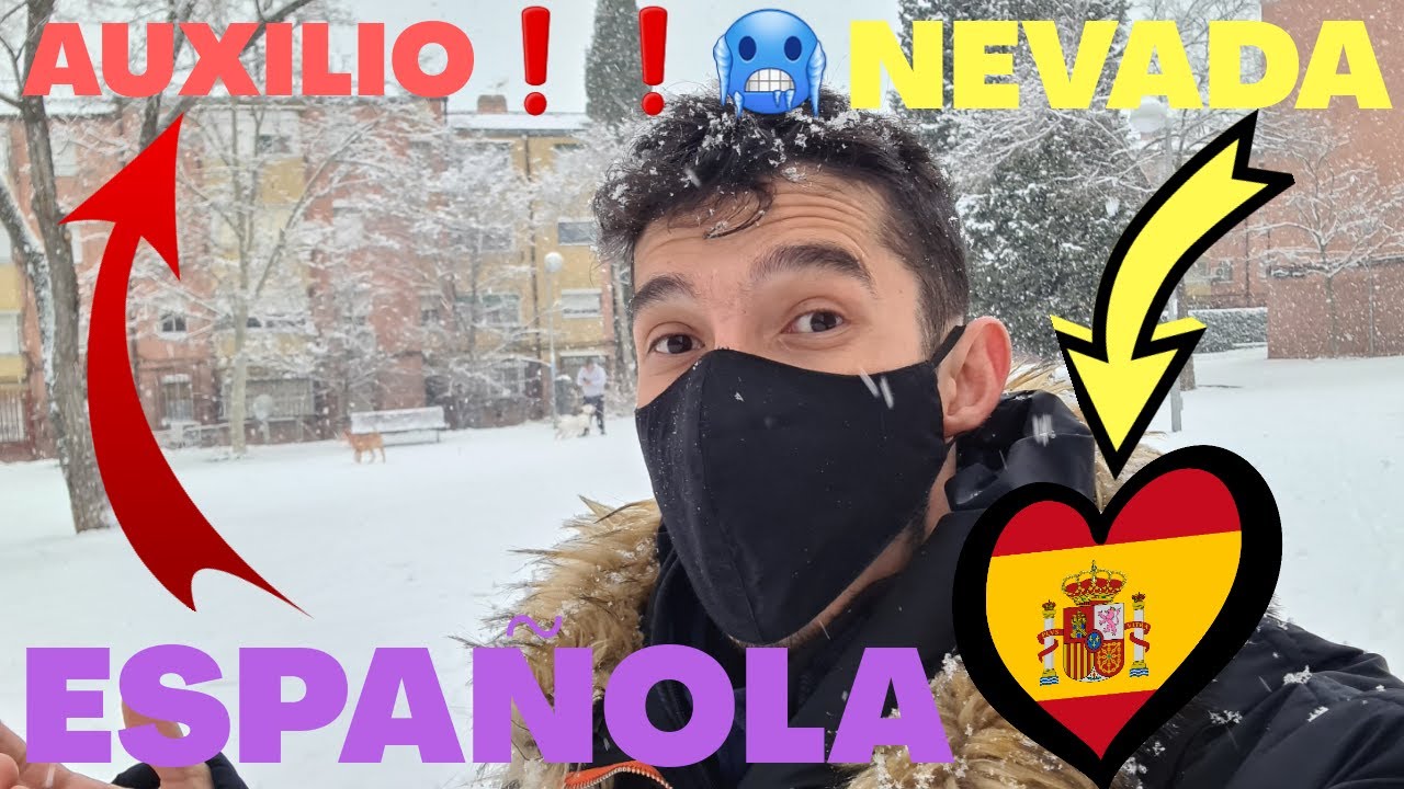 Nevada en Madrid 2021- Un Invierno Histórico❓🤔