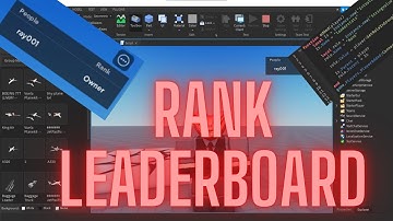 Rank Leaderboard - Roblox Studio Tutorial