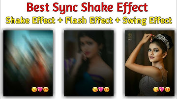 Alight motion shake + squeeze effect + Flash Effect status editing | Shake and squeeze effect