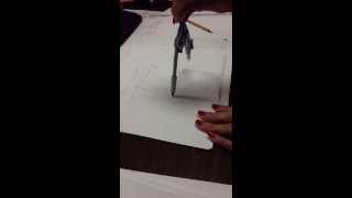 Construction: bisect a segment