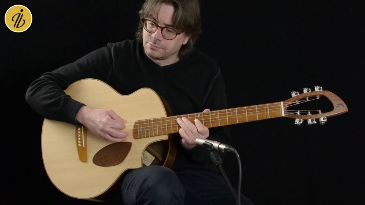 Démo du modèle « Ouessant Osage », guitare du luthier Kopo