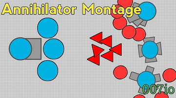 INSANE Annihilator Montage Diep.io.