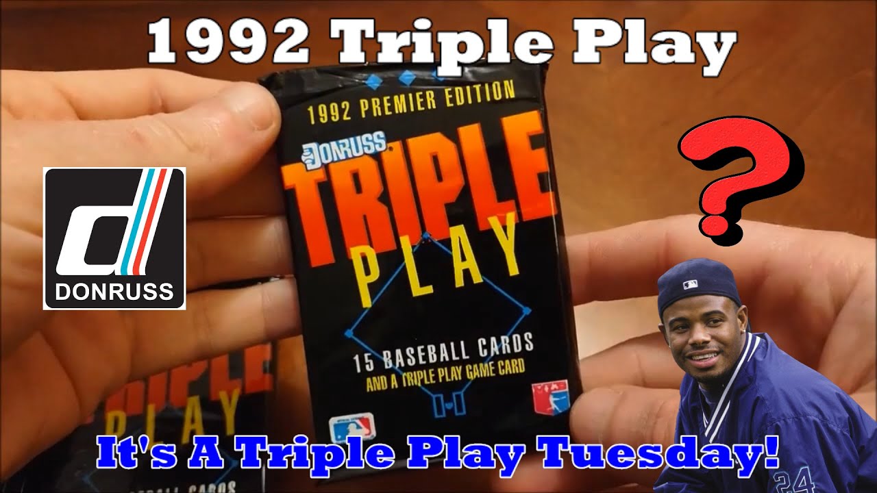 1992 Donruss Triple Play On A Tuesday!