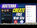 ADSTERRA + DEEP SEEK | Adsterra Direct Link Earning | Create Free WebSite