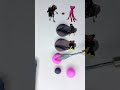 Poppy Playtime Color Mixing 😍 ⚫️ #shorts #satisfying #colormixing #paintmixing #poppyplaytime