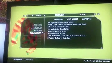 Random Skyrim Color Glitch