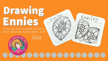Drawing Zentangle® Patterns | Angel Whispers Art | Ennies