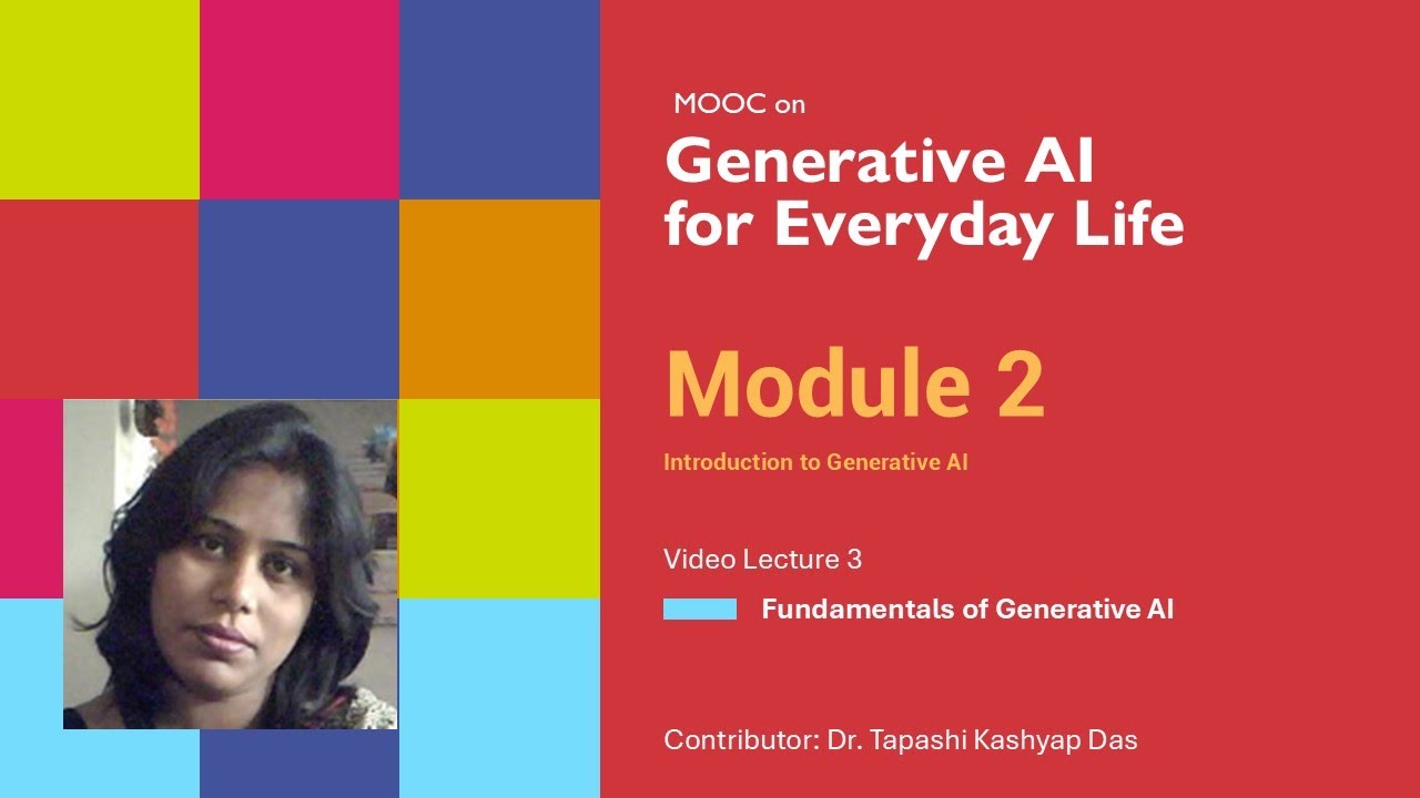 Video Lecture 03: Fundamentals of Generative AI - YouTube