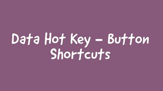 48. Data Hot Key In Odoo 15 || Enable Button Shortcuts in Odoo || Odoo 15 Development Tutorials