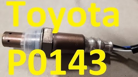 Causes and Fixes Toyota P0143 Code: O2 Sensor Circuit Low voltage (Bank 1, Sensor 3)