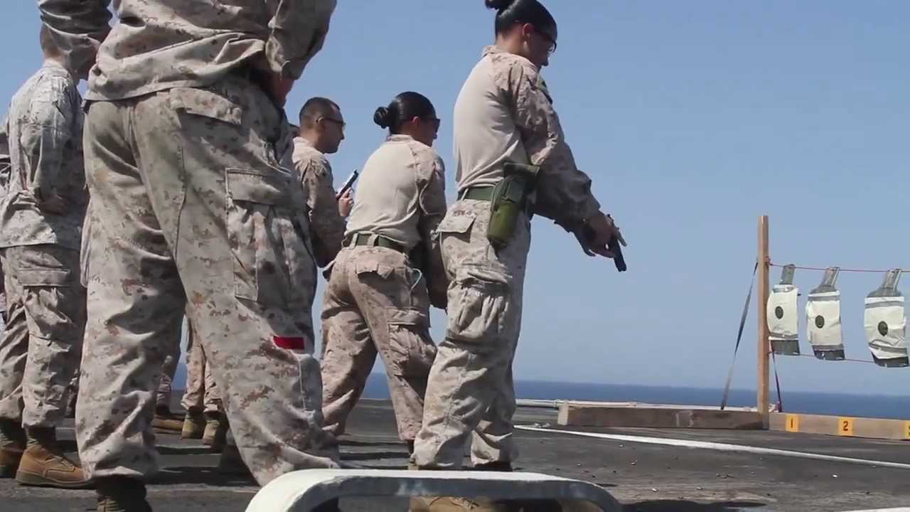 Pistol Qualification USMC YouTube
