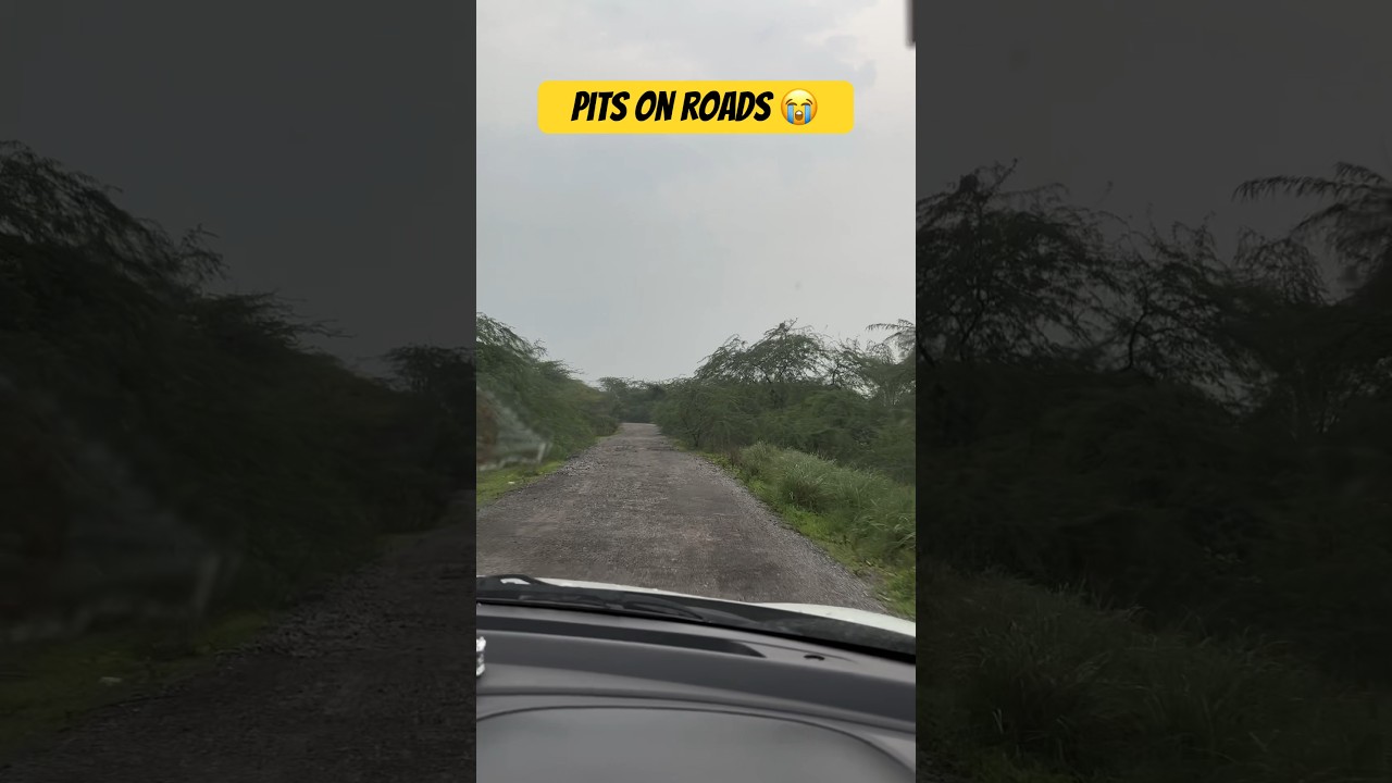 ⚠️Pits on road 🛣️ 