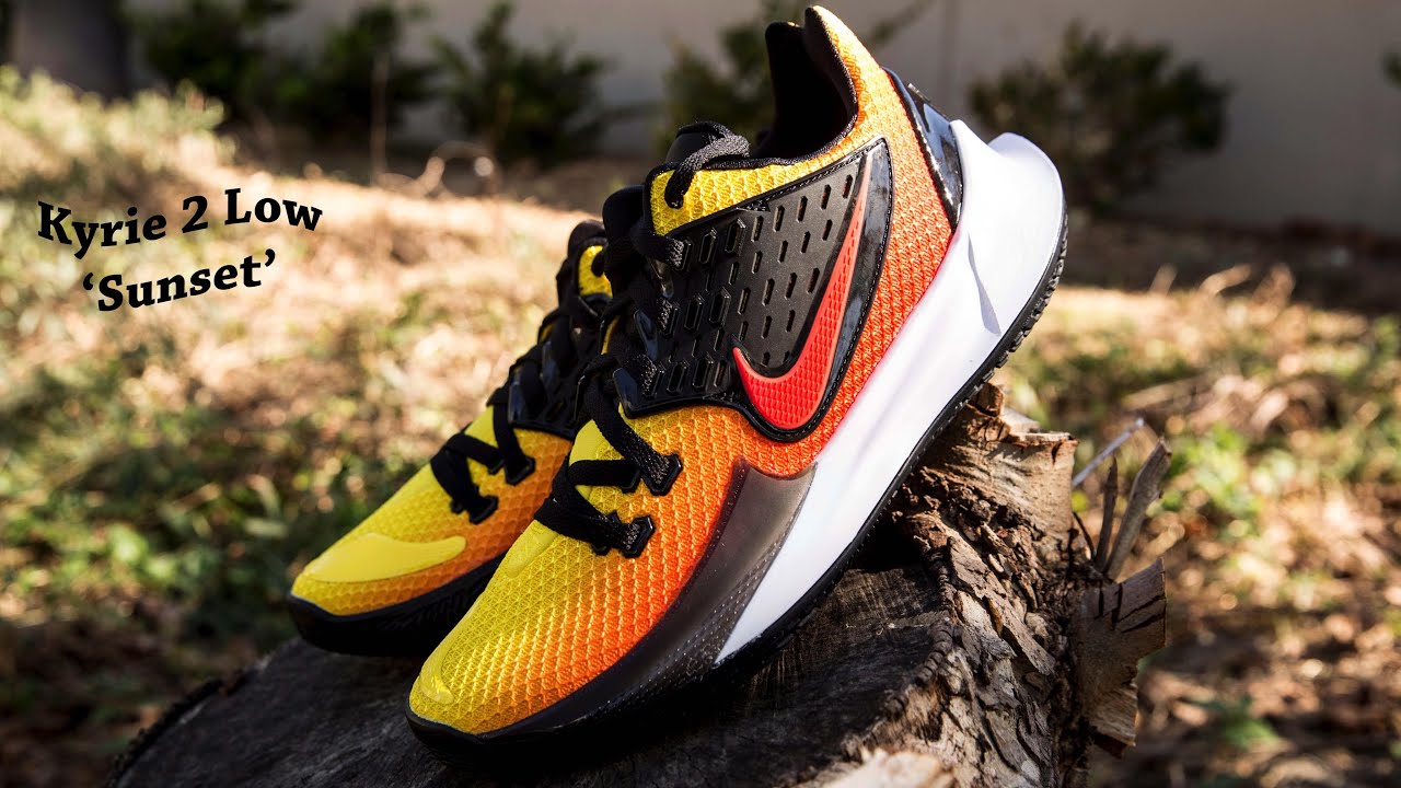 kyrie irving sunset shoes