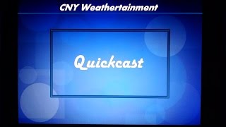 Quickcast - 5 days of weather in 30 seconds. August 10, 2016