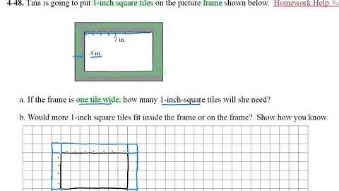 4-48 CC1 CPM - Finding Total of a Frame Word Problem