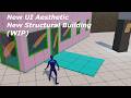 New UI, New Build Mechanics WIP (Unity Development / Learning)