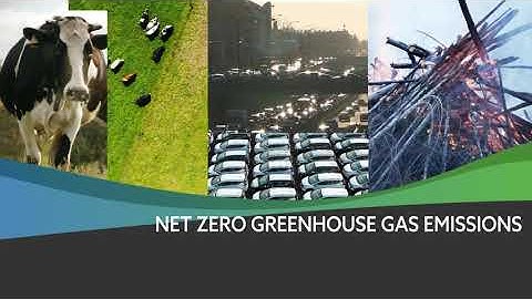 Net zero greenhouse gas emissions - science challenge