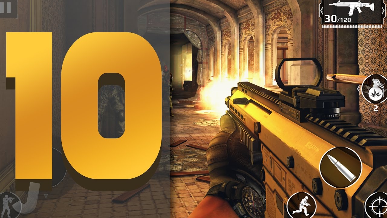 Top 10 Multiplayer Mobile FPS Games Android And IOS Online Multiplayer 