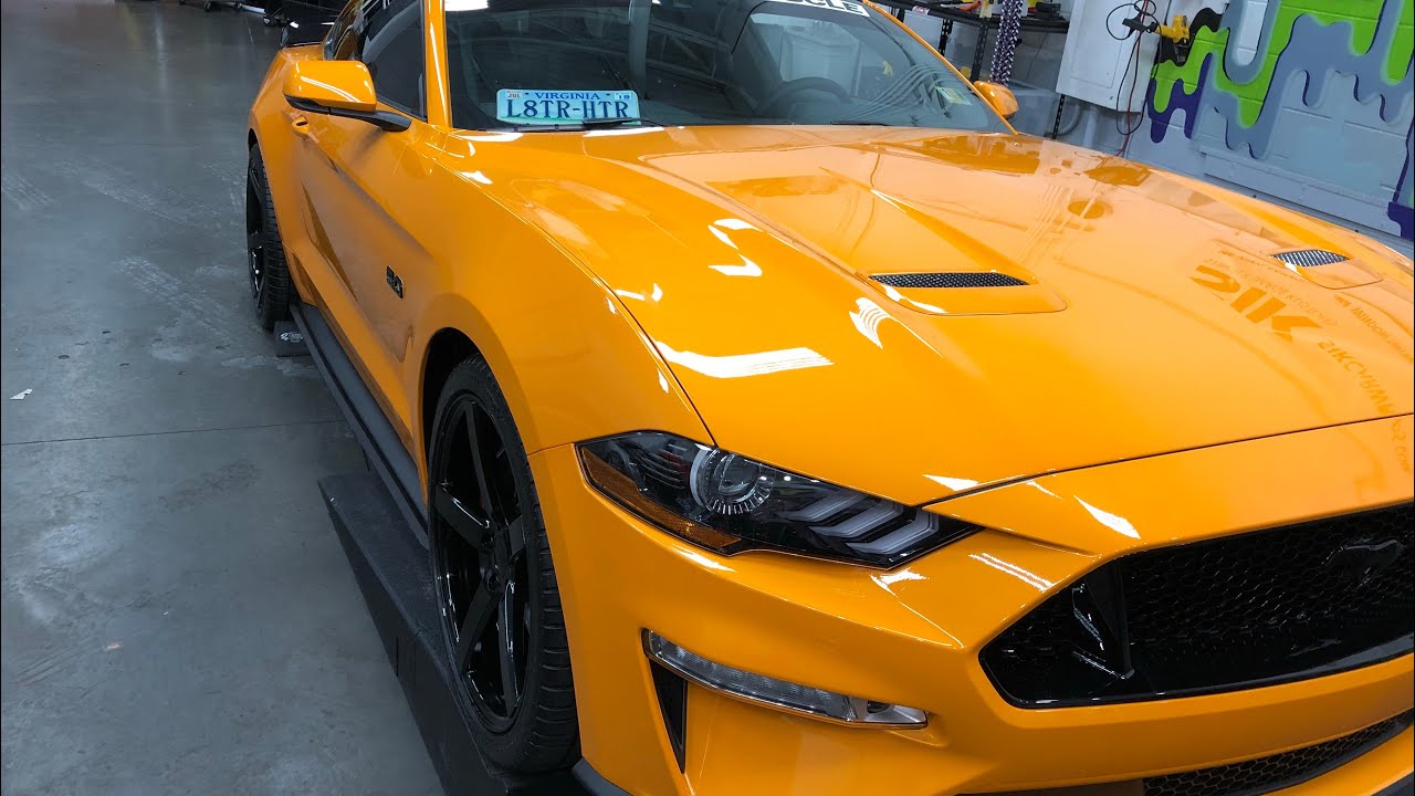 3M Scotchgard Paint Protection Film Pro Series Clear 2018 2019 Ford Mustang GT