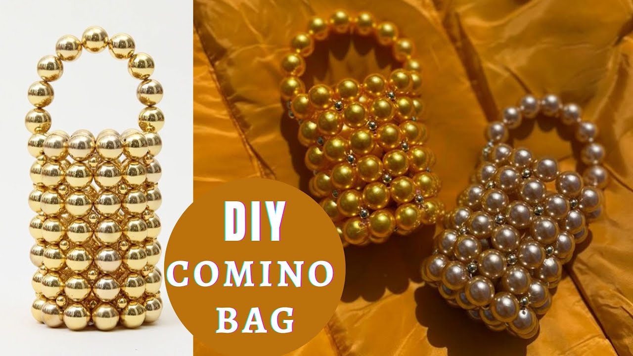 Сумка из бисера и жемчуга Comino Vintage || Как сделать сумку из бисера || Nolo Matlakale