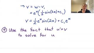 DiffEQ Section 5.6, part 2: A Reduction of Order Example