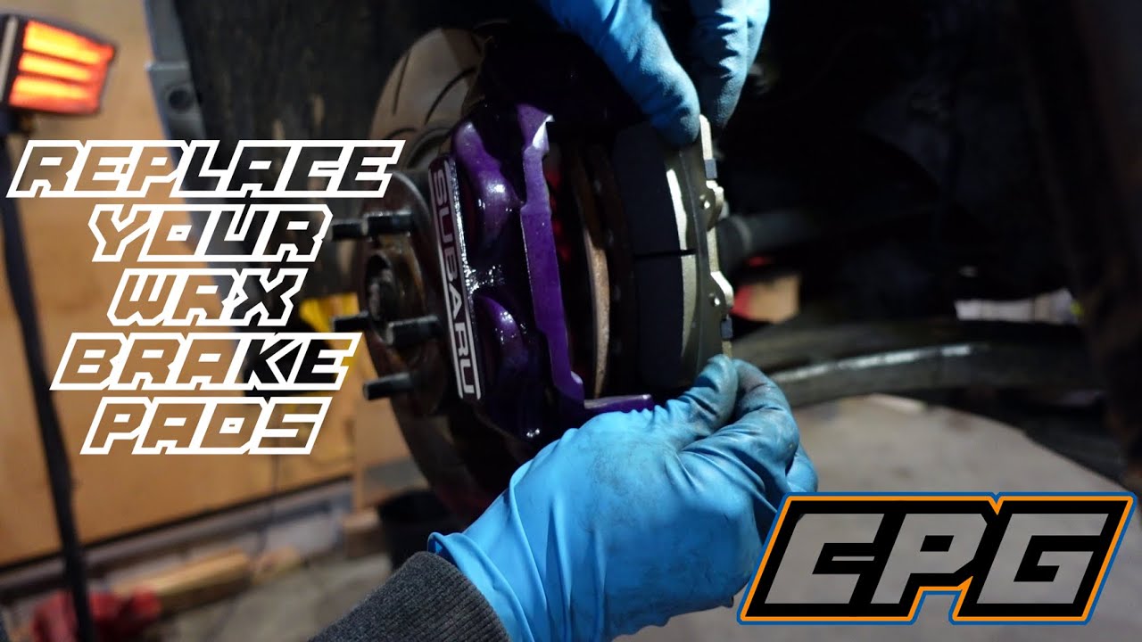 How To Replace Brake Pads on a Subaru WRX - YouTube