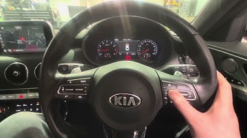 How to Reset the Service light on a Kia Stinger Gt