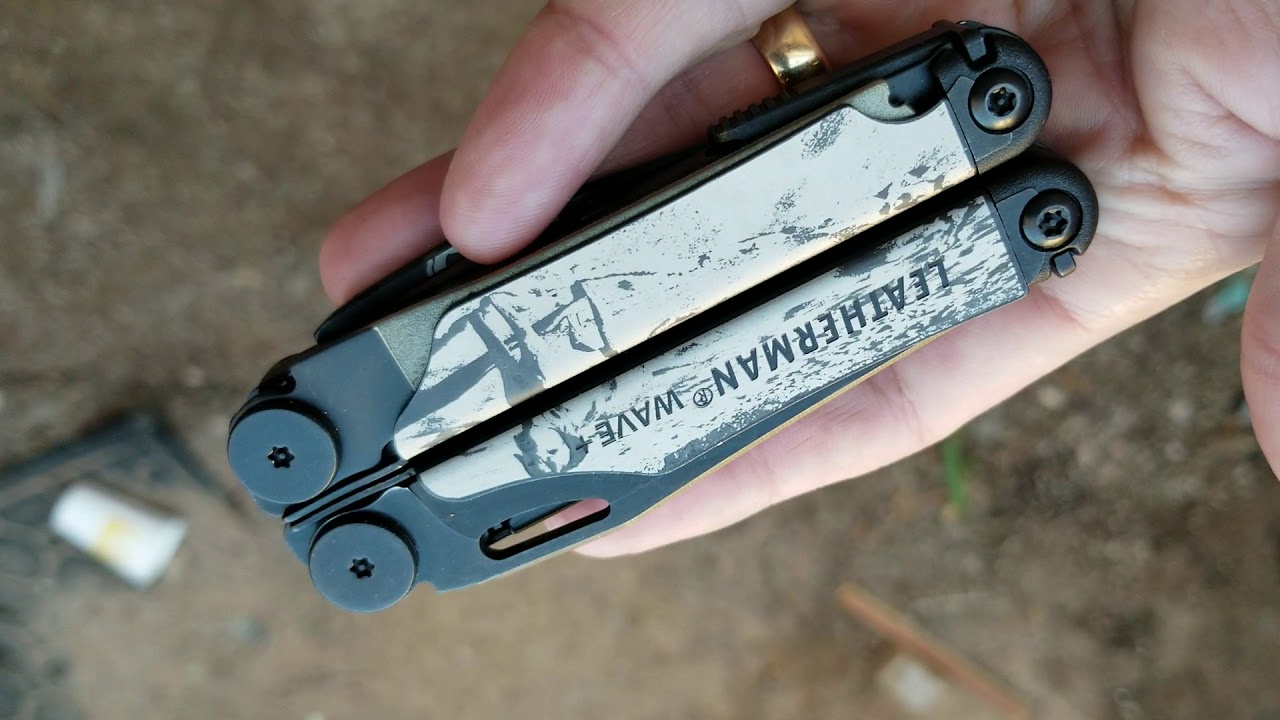 HUMMER レザーマンWAVE 、マグライト、エアゲージ Leatherman Wave Customized - YouTube