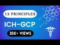 13 principles of ICH GCP - Good Clinical Practices Guidelines in Clinical Research #gcp #ich