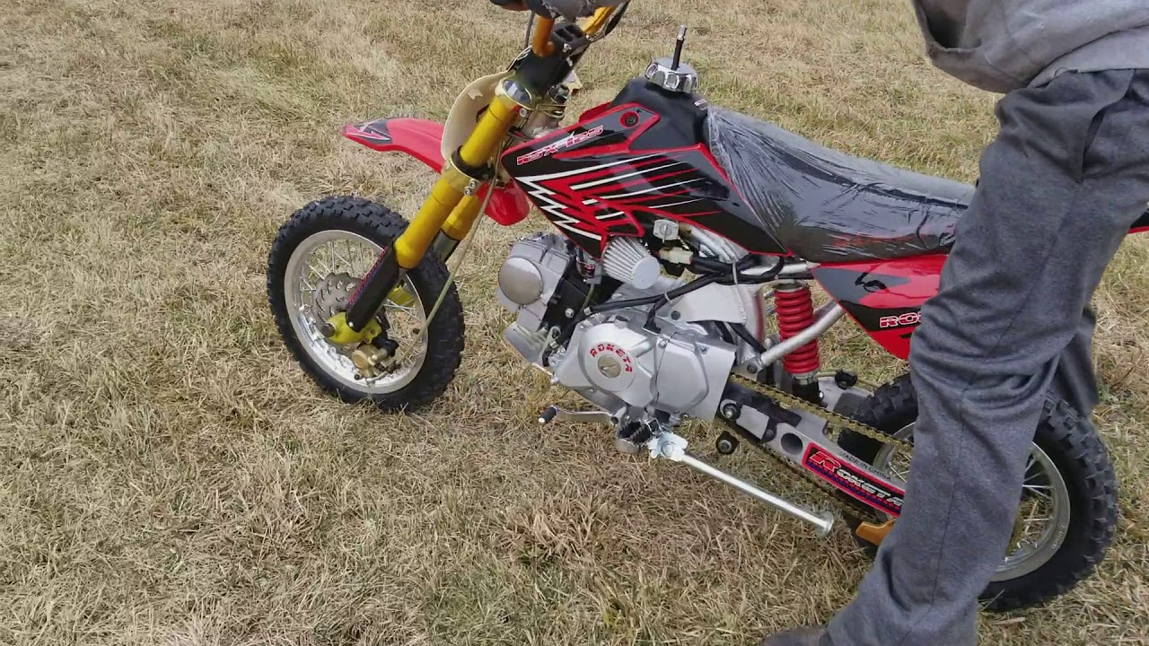 125cc DB14 Dirt Bike Manual Trans. Electric / Kick Start For Sale
