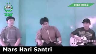 cover lagu mars hari santri
