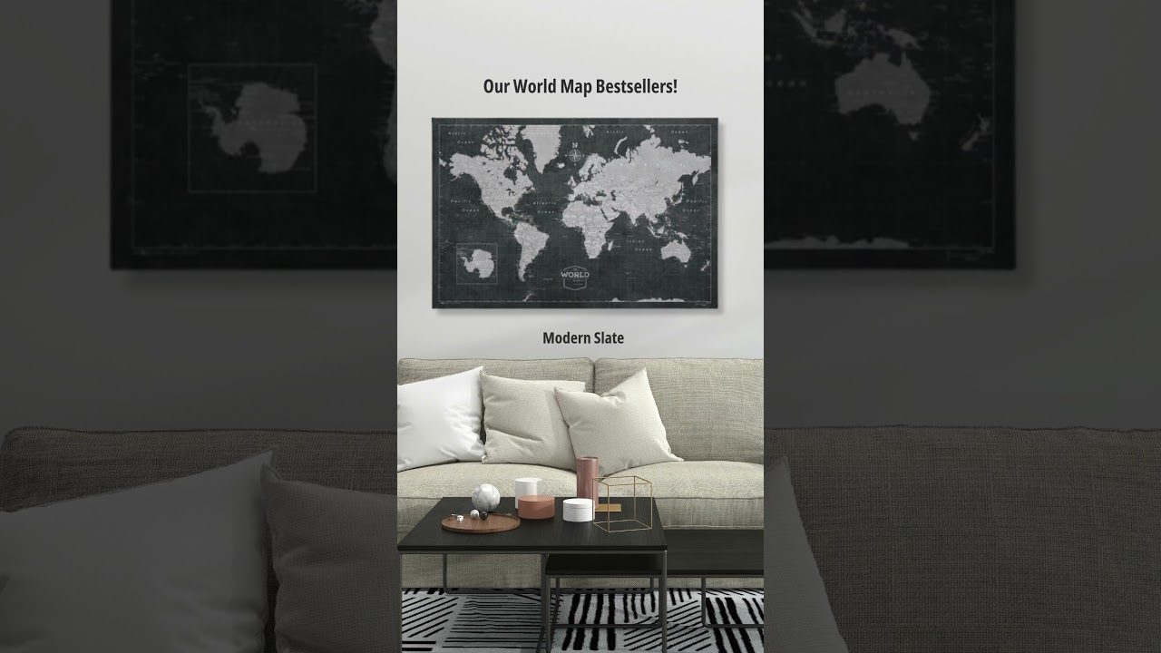 Map Bestsellers 🌍