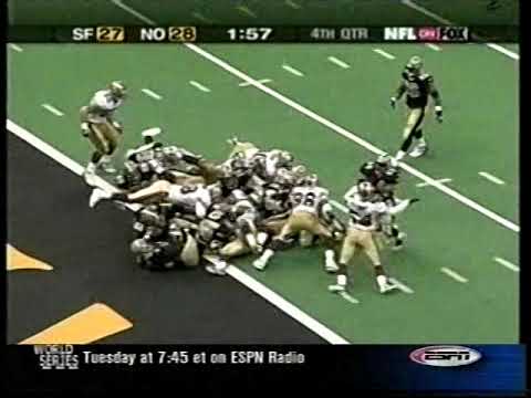 2002   49ers  at  Saints   Week 7