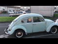 Vw beetle 1966 gets a wash