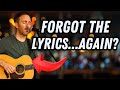 How To NEVER Forget Lyrics On Stage Again