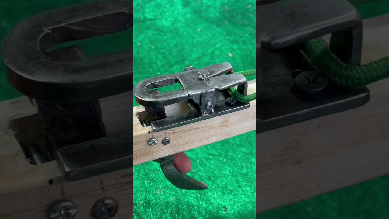 Handmade a Simple trigger mechanism # Craft idea # DIY # Mechanical