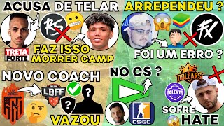 LOUD no CS - ZARAKI se ARREPENDEU - DOLLARS SOFRENDO HATE - RONALD TELANDO CRIAS e FARPAS - COAC LOS