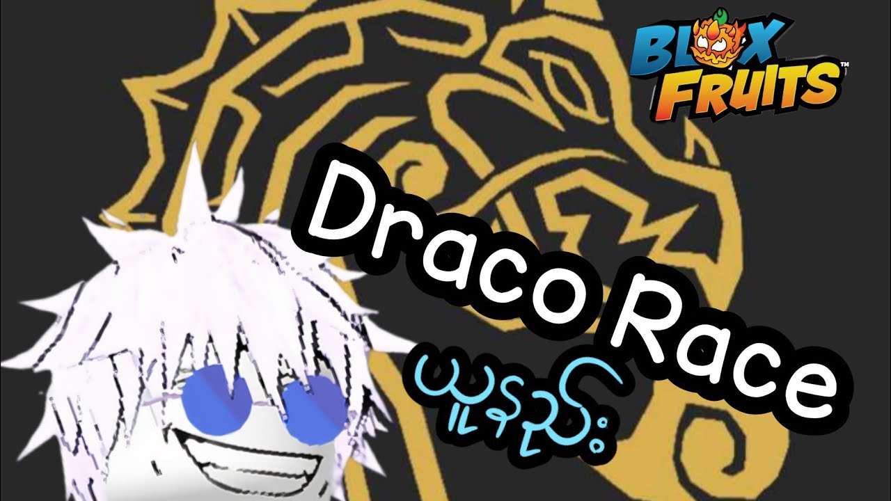 ကျွန်တော် bloxfruitsထဲမှာ Dragon raceရခဲ့ပြီ🥳