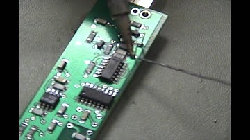 Softrock40_R Soldering the Second Side With a Toaster Oven