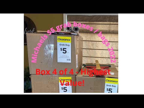 michaels $4 grab bolsas 2022 schedule