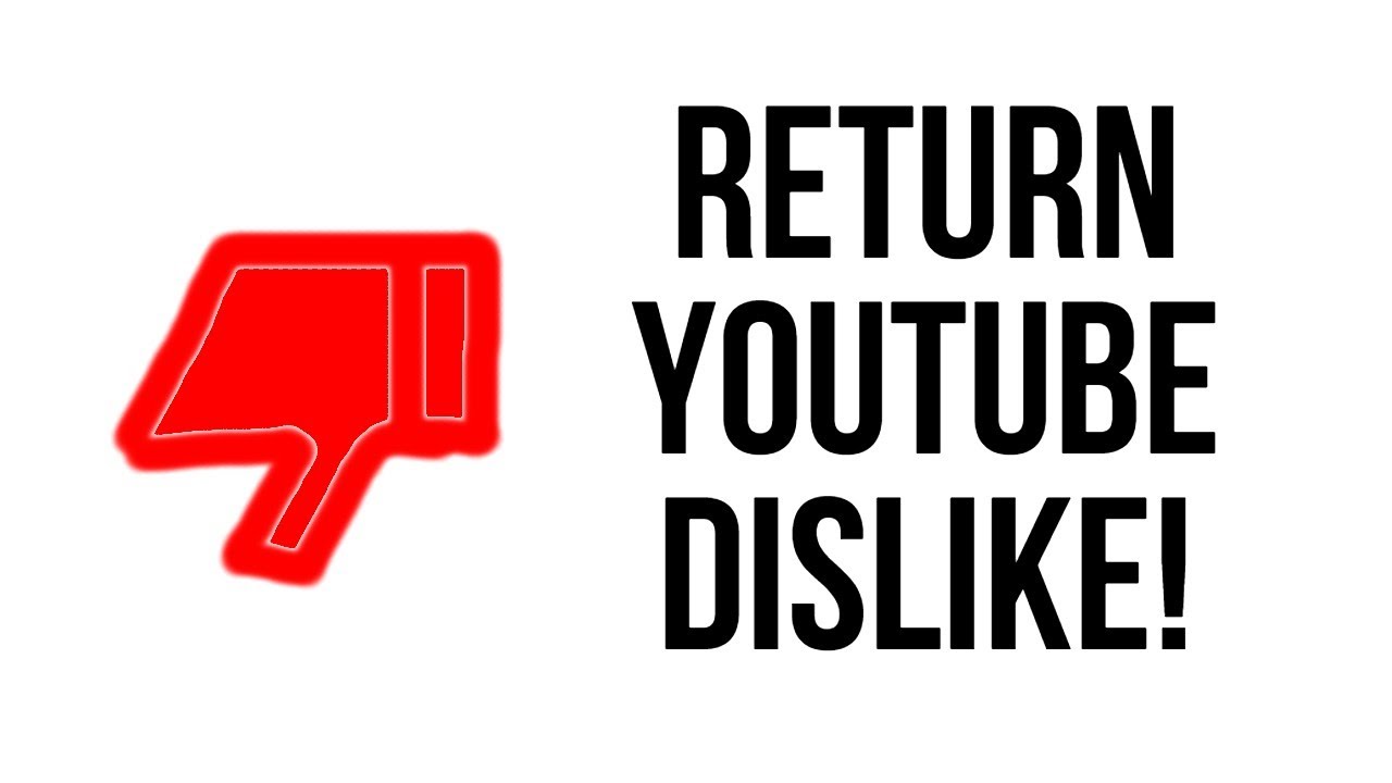 How to easily get your dislike button back in YouTube. (ONLY PC) YouTube