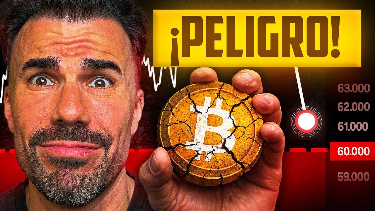 Bitcoin ATACA los 60.000$ (otra vez) y el SELL OFF está MUY CERCA 썸네일
