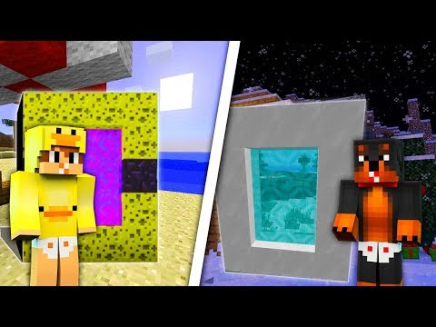 Minecraft SLEEPOVER - BENDY & THE INK MACHINE COMES TO 