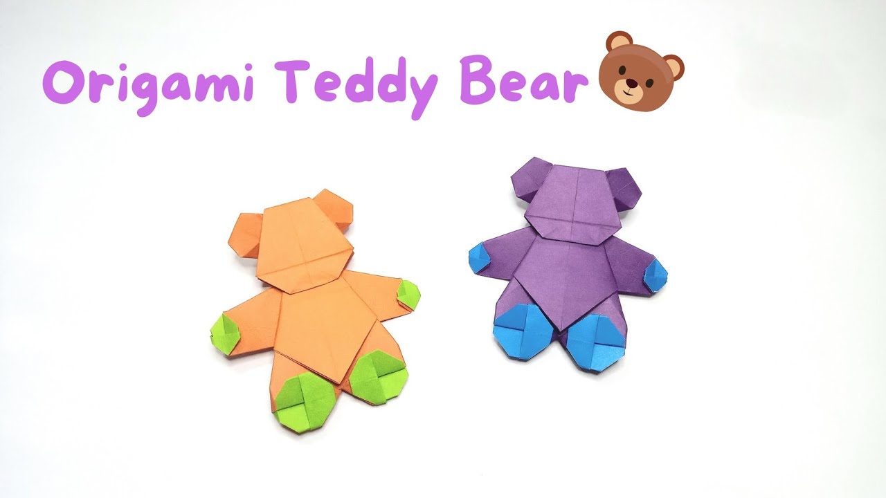 Origami Teddy Bear | DIY Origami Beruang Teddy