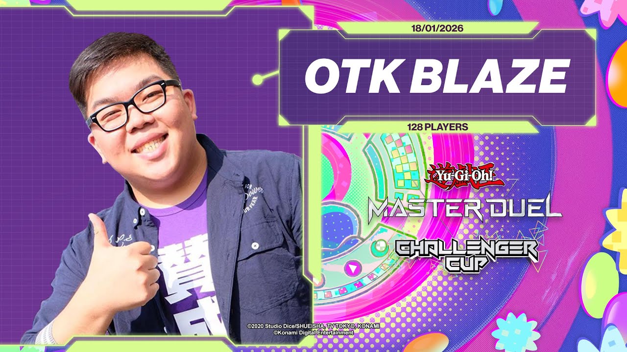 【OTK】遊戲王128人挑戰者秋季盃 Master Duel  Winter ASIA Challenger Cup 2026 