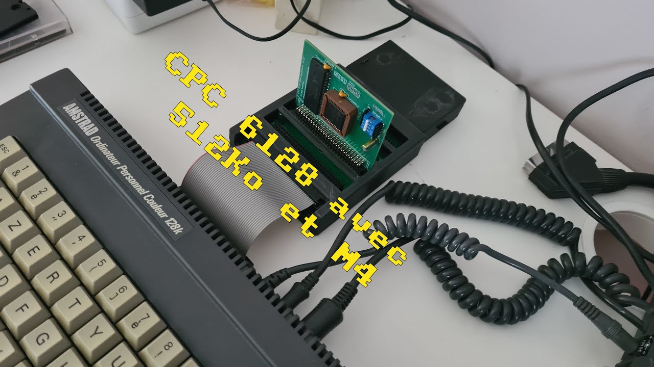 Carte Mère Amstrad CPC 6128 – Version AZERTY – Fonctionnelle (1984, Occasion)