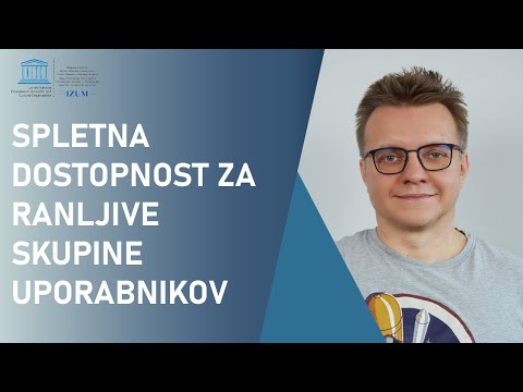 Video: Kaj je testiranje dostopnosti spletnega mesta?