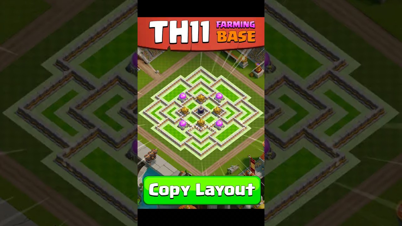 This TH11 Farming Base Saves So Much Loot 😳